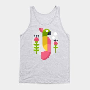 Bird and Flowers Tank Top